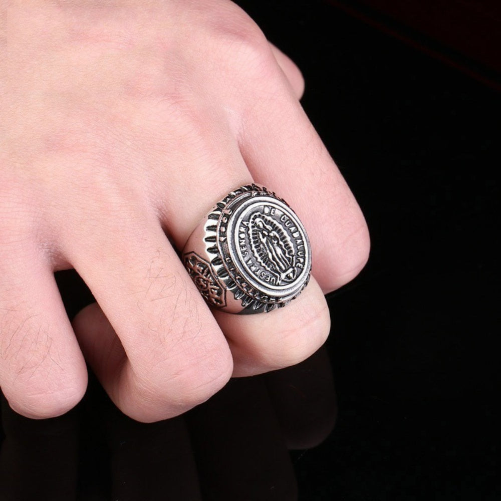 [ DECRYPT_#10M ] GUADALUPE SANCTUARY IMPLANT RING