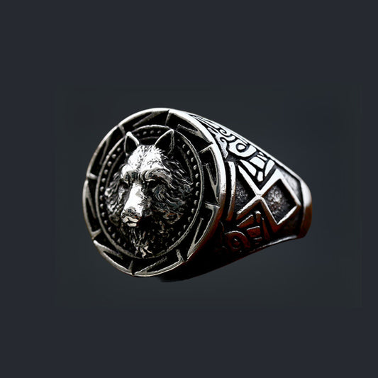 [ OVERCLOCK_#05N ] CYBER WOLF RADAR IMPLANT RING