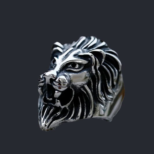 [ LINK_#08A ] ROARING LION APEX IMPLANT RING