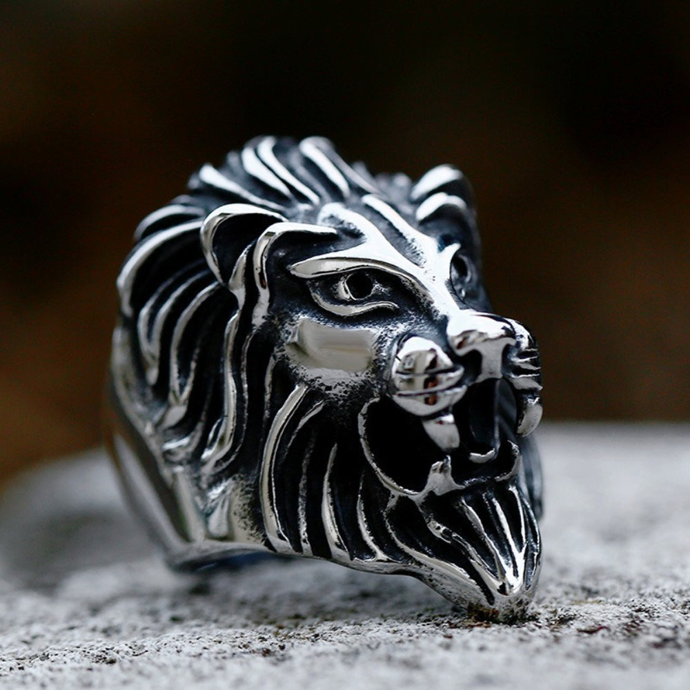 [ LINK_#08A ] ROARING LION APEX IMPLANT RING