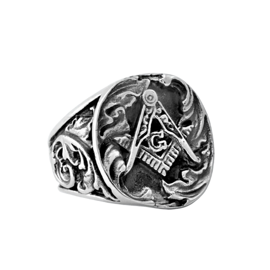 [ SANDBOX_#12W ] MASONIC WAVE GEOMETRY SIGNET