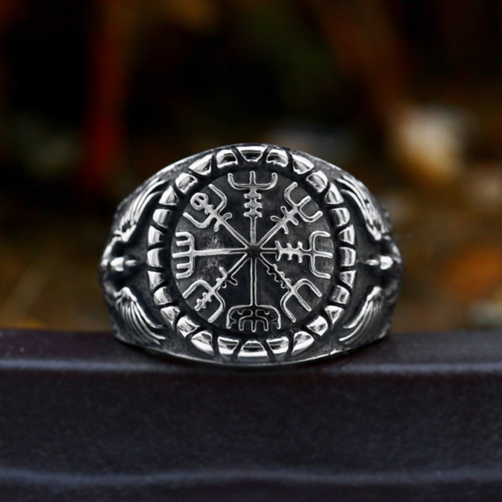 [ DECRYPT_#04M ] VIKING COMPASS RAVEN SIGNET