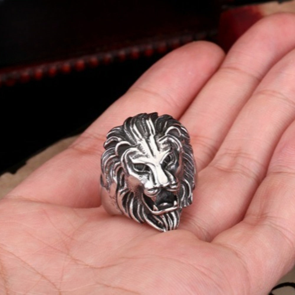 [ LINK_#08A ] ROARING LION APEX IMPLANT RING