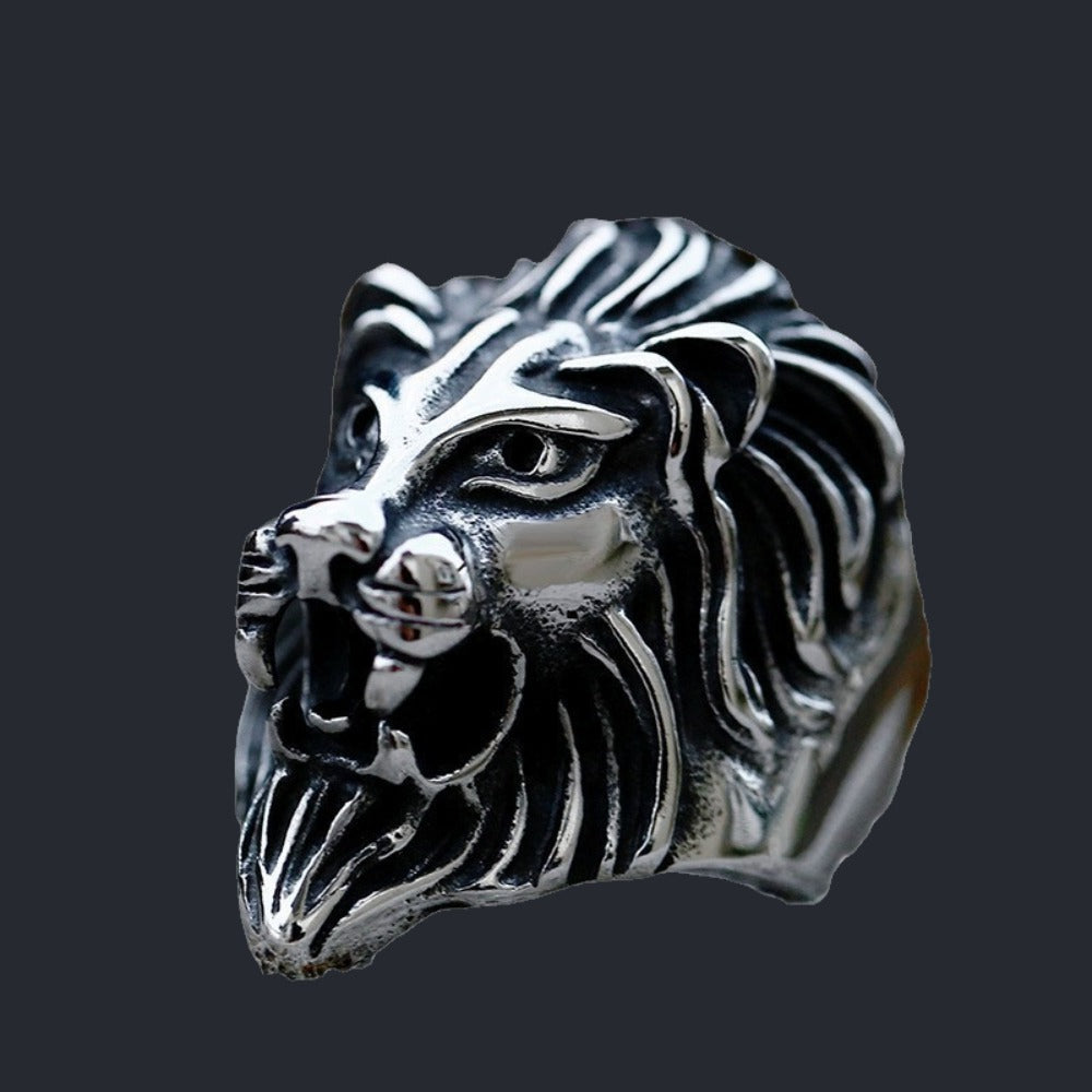 [ LINK_#08A ] ROARING LION APEX IMPLANT RING