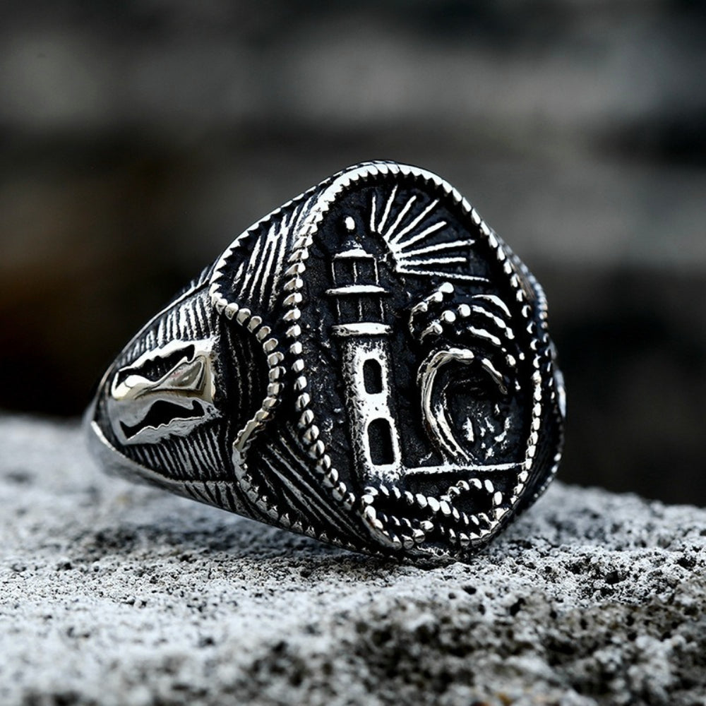 [ PATCH_5.11 ] CYBER BEACON ENCRYPTED SIGNET RING