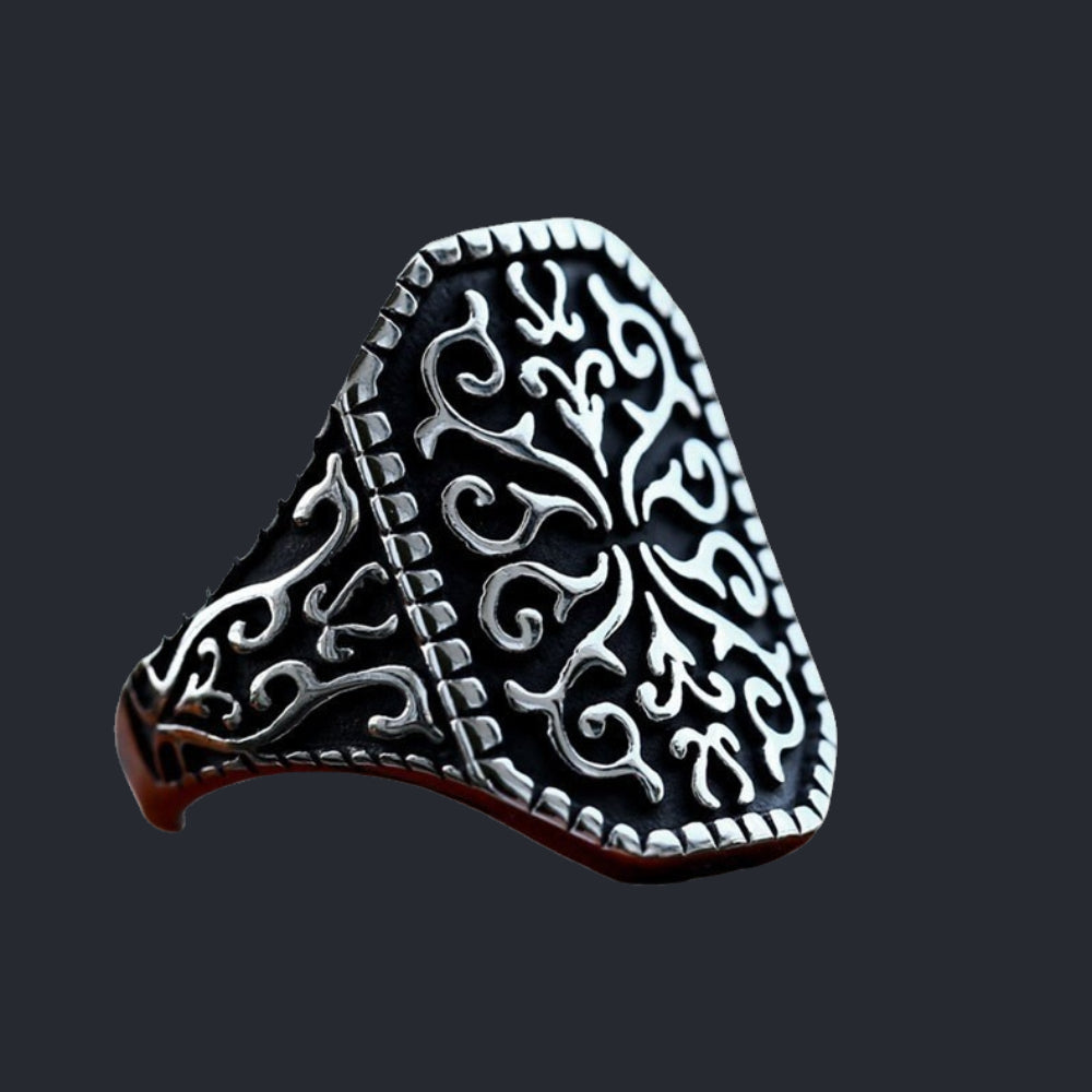 [ PATCH_4.04 ] VINE GRID ENCRYPTED SHIELD RING