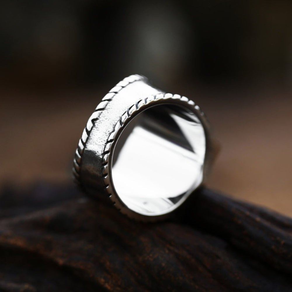 [ DECRYPT_#15X ] RUNIC MJOLNIR KILLSWITCH RING