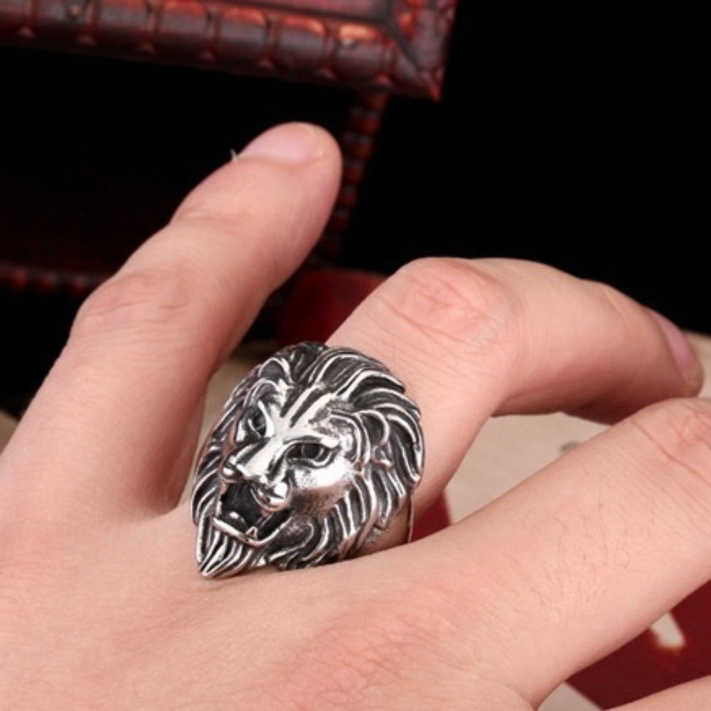 [ LINK_#08A ] ROARING LION APEX IMPLANT RING