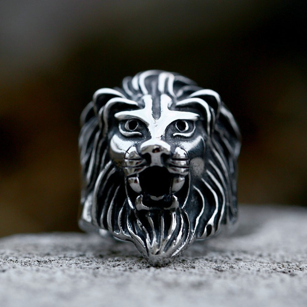 [ LINK_#08A ] ROARING LION APEX IMPLANT RING